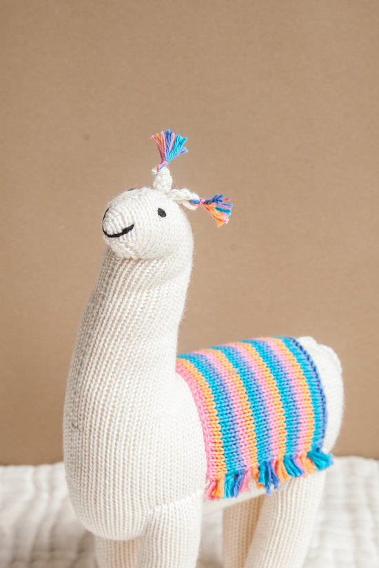 Rainbow Alpaca - Stuffed Toy