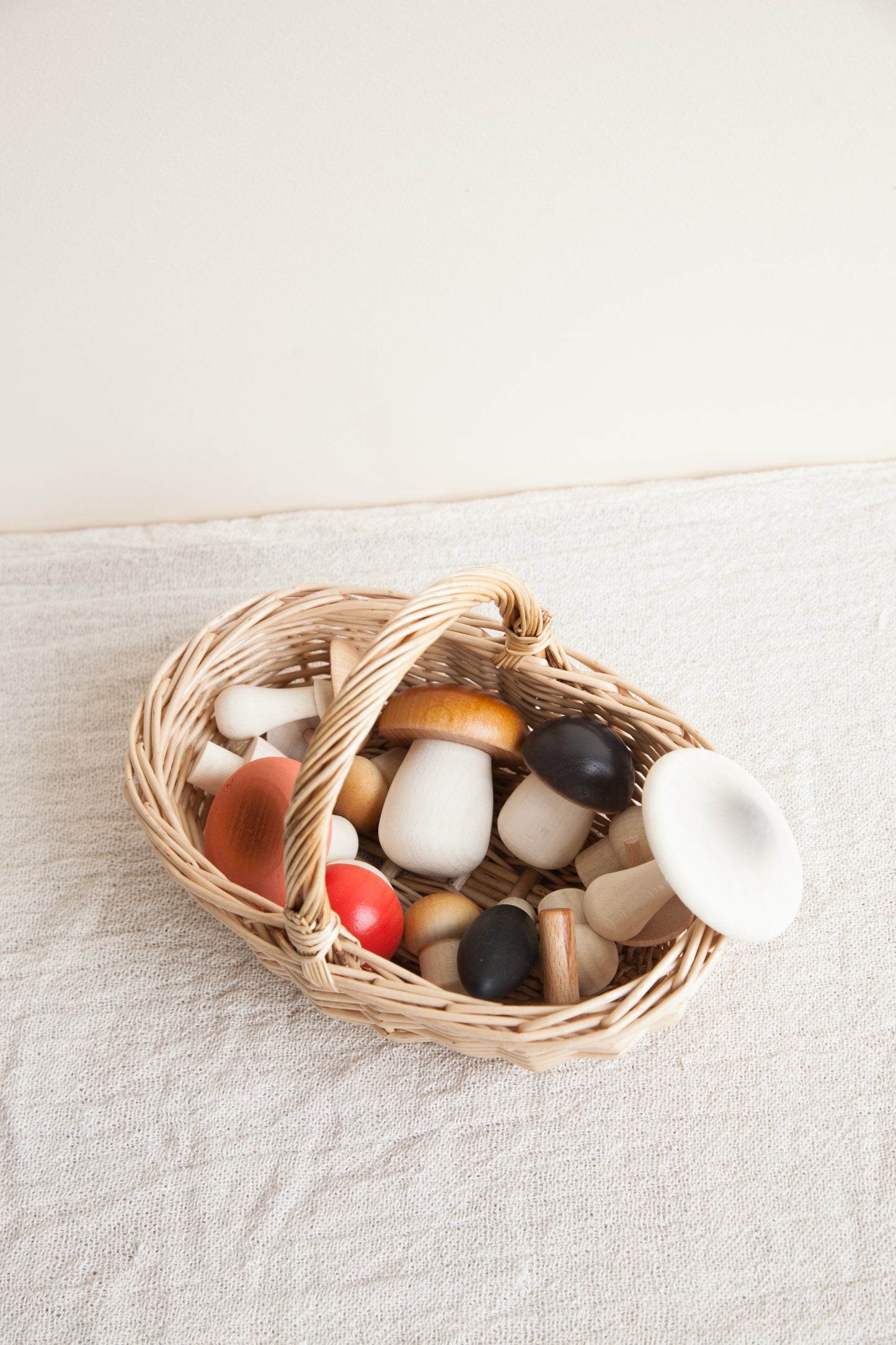 Forest Mushroom Basket - Interactive Toy