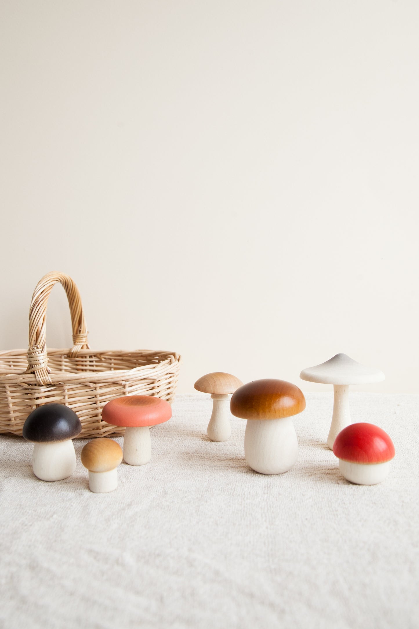 Forest Mushroom Basket - Interactive Toy