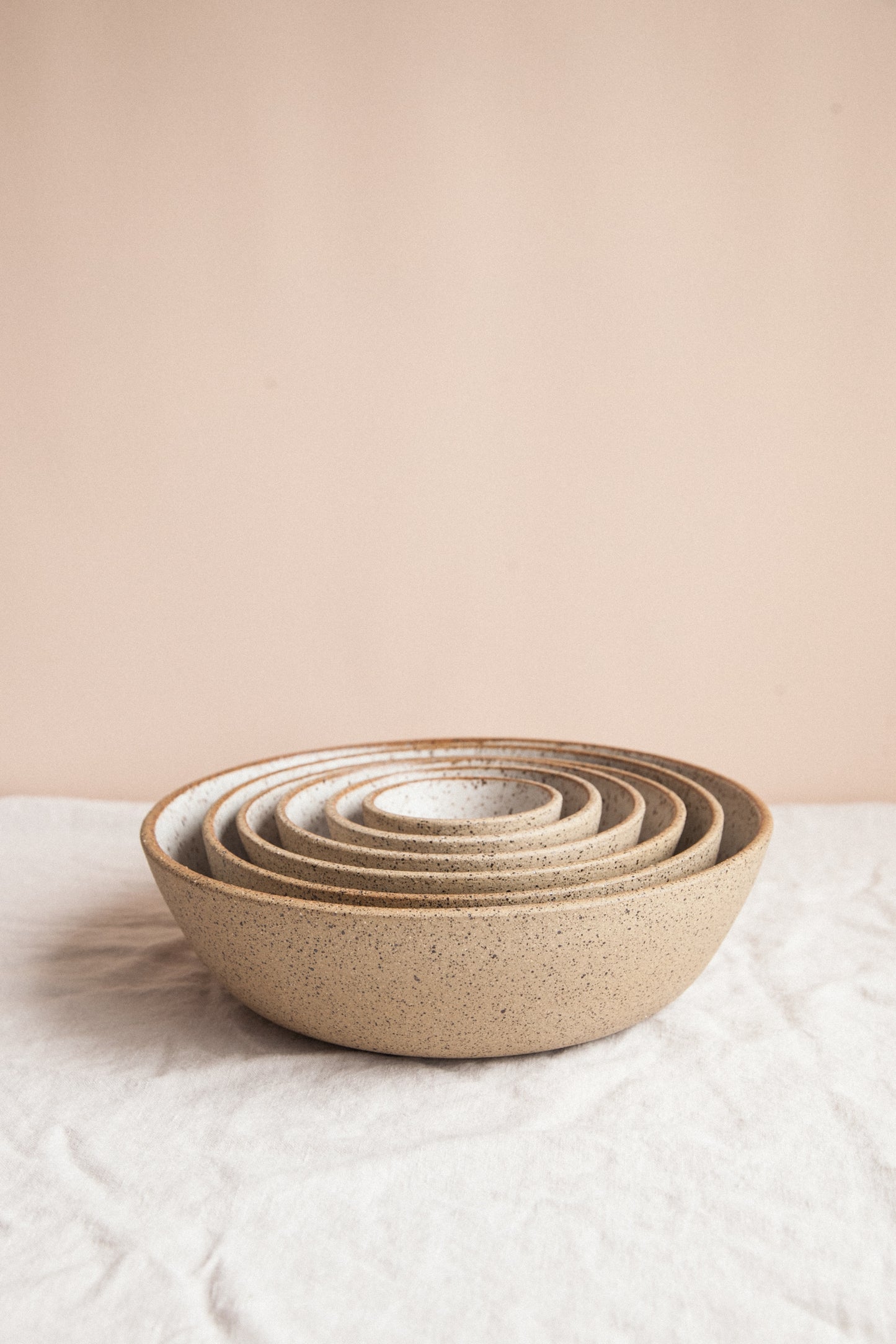 Nesting Bowls - Full Set / Sand