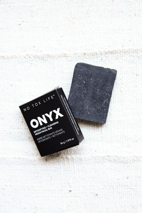 ONYX - Charcoal Soap In Reusable Bag