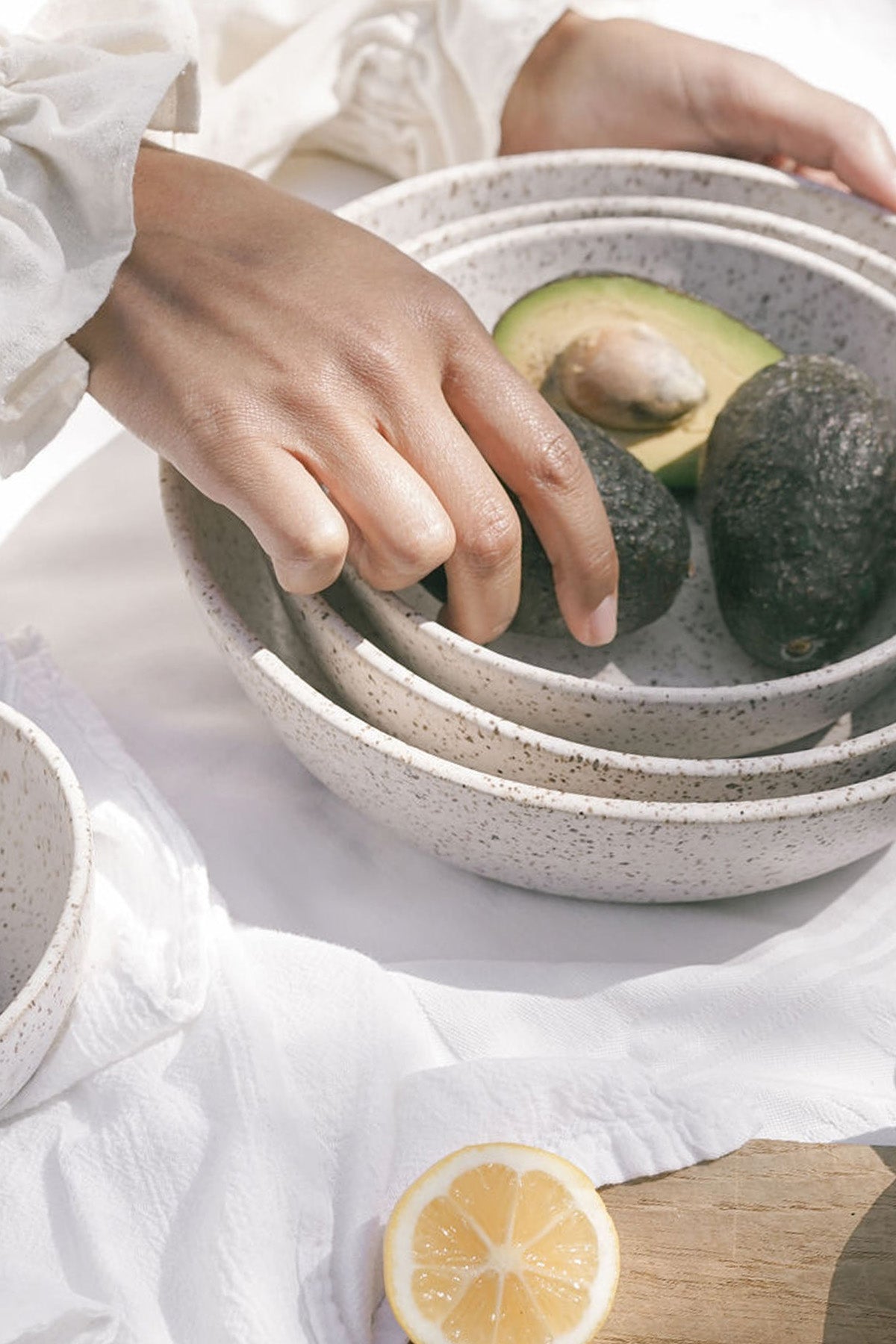 Nesting Serving Bowls / Pebble