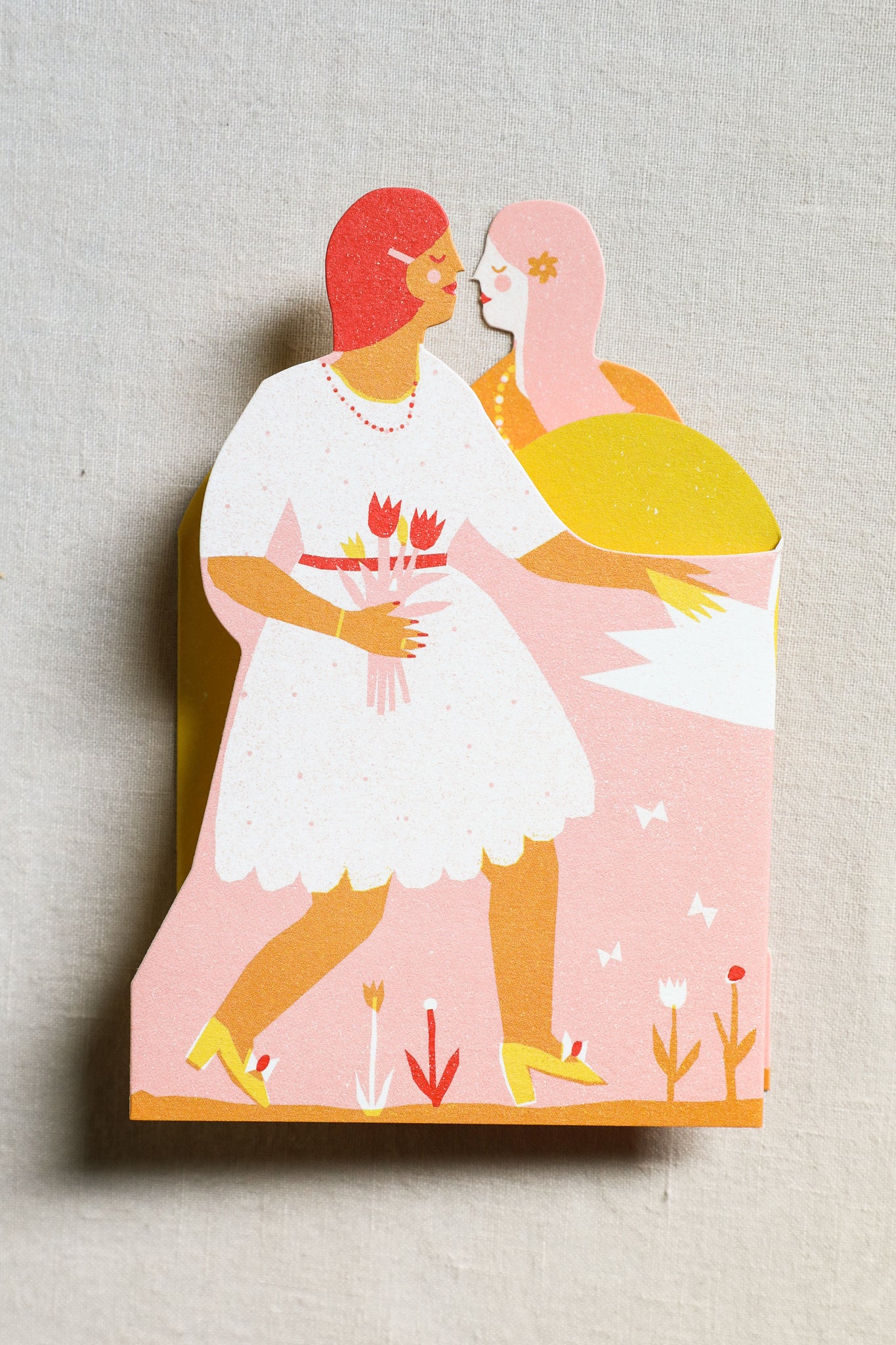 Concertina Card - Two Women