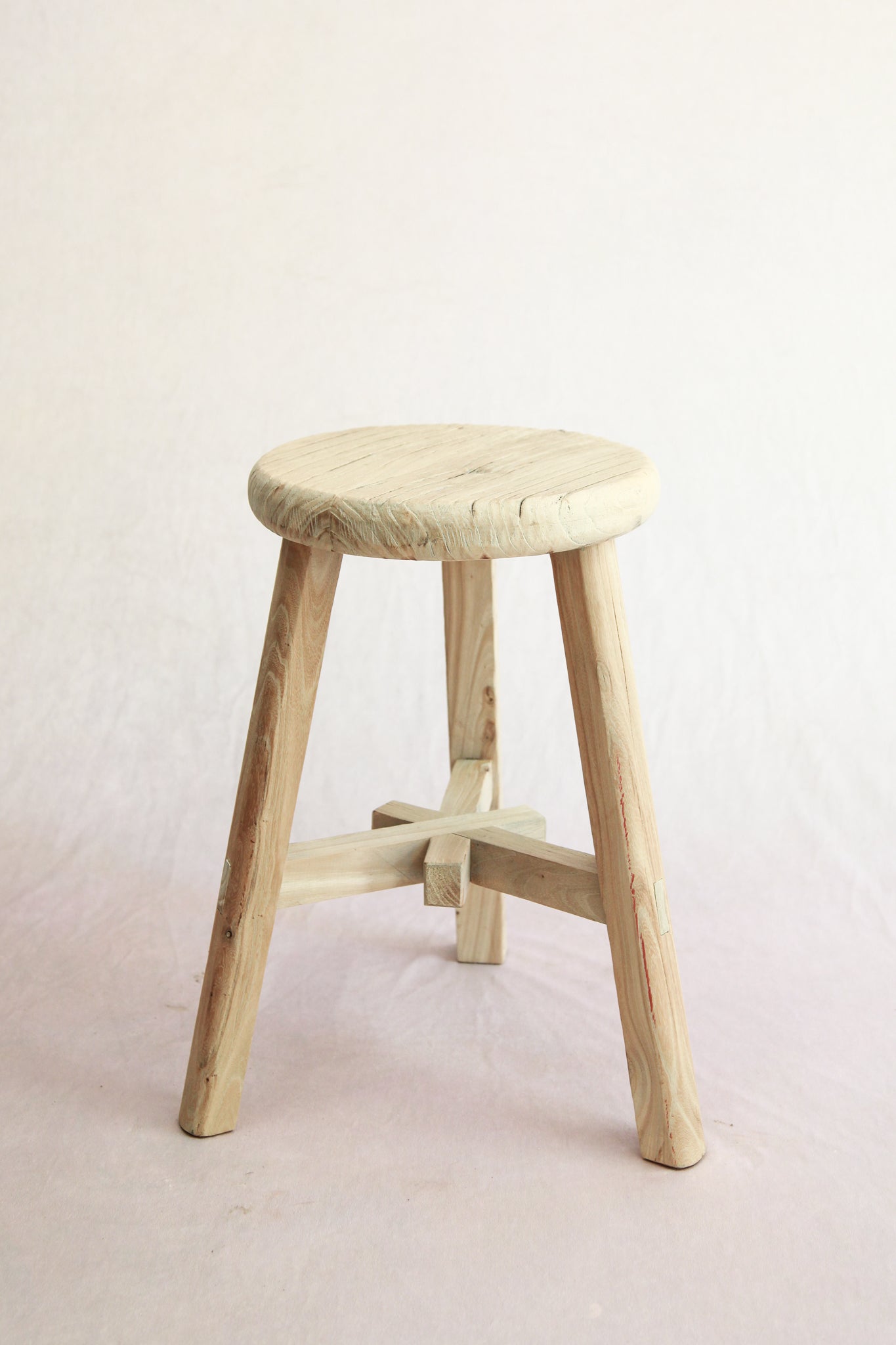 Load image into Gallery viewer, Antique Milking Stool - Round
