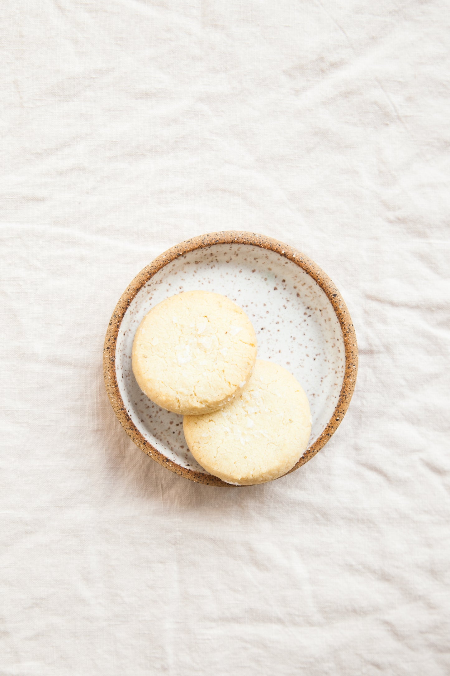 Rosemary & Sea Salt Shortbread Cookies