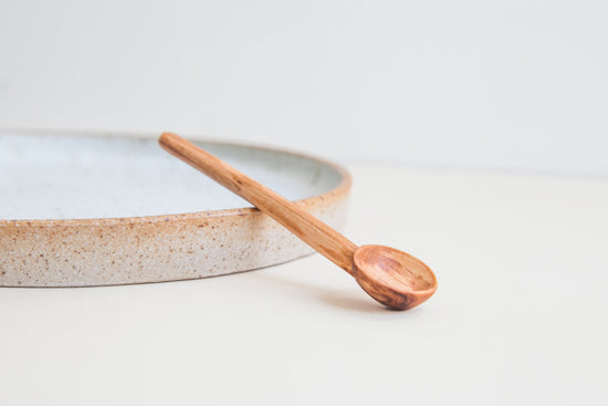 Load image into Gallery viewer, Wild Olive Wood Sugar Spoon
