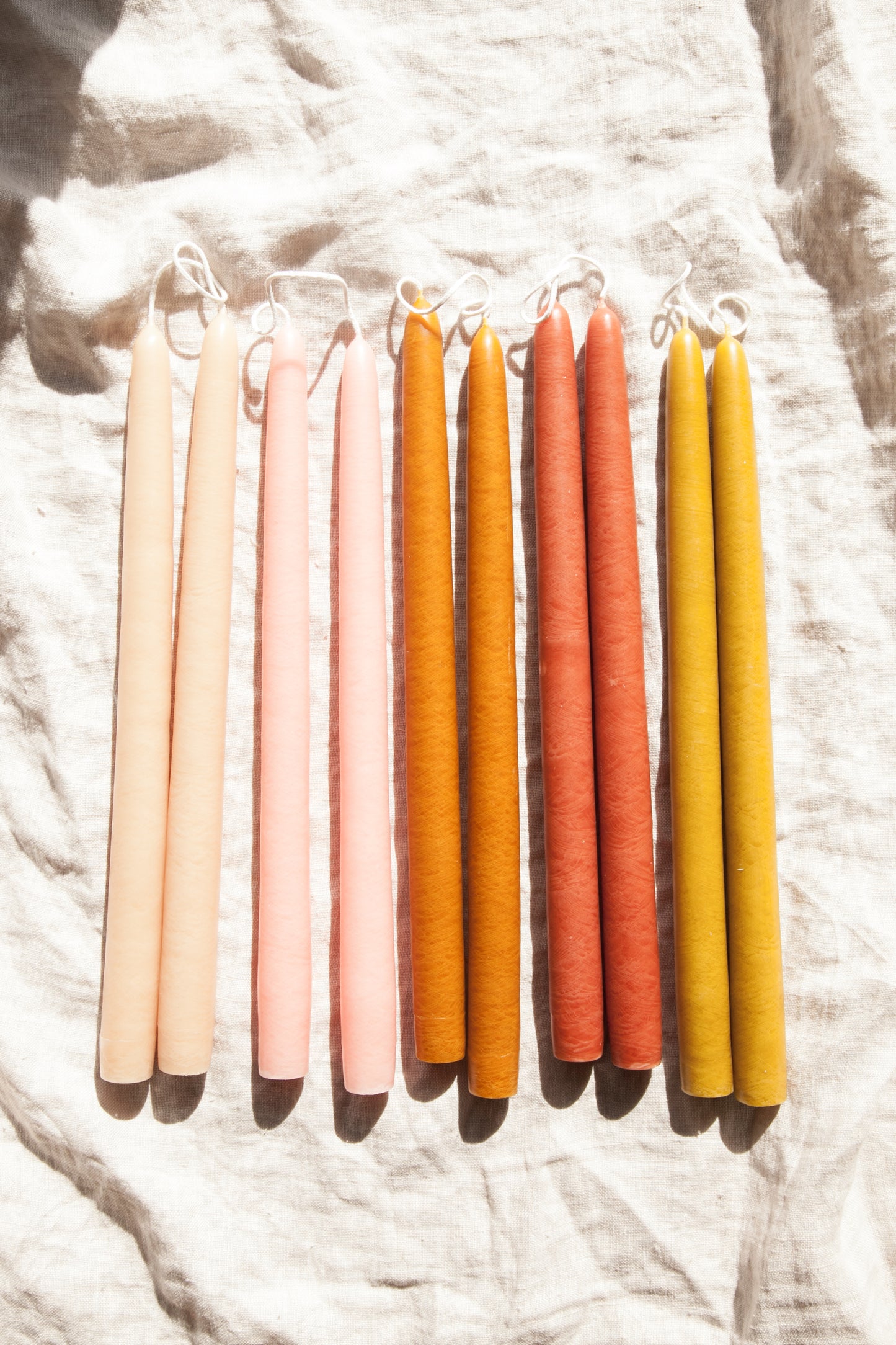 Hand Dipped Taper Candles - 12"