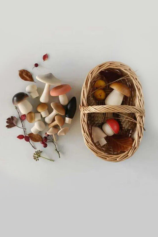 Forest Mushroom Basket - Interactive Toy