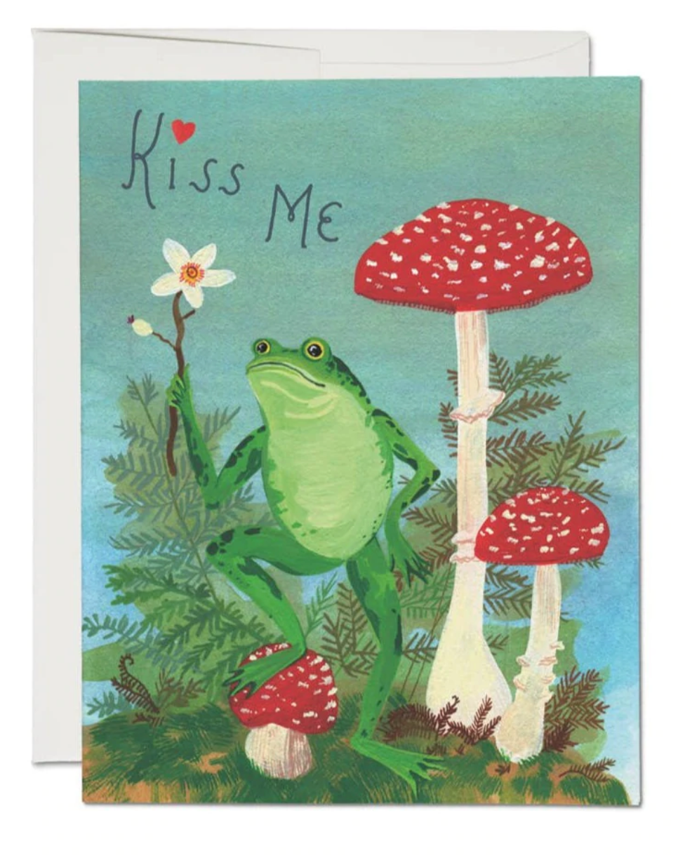 Load image into Gallery viewer, Kiss Me Greeting Card
