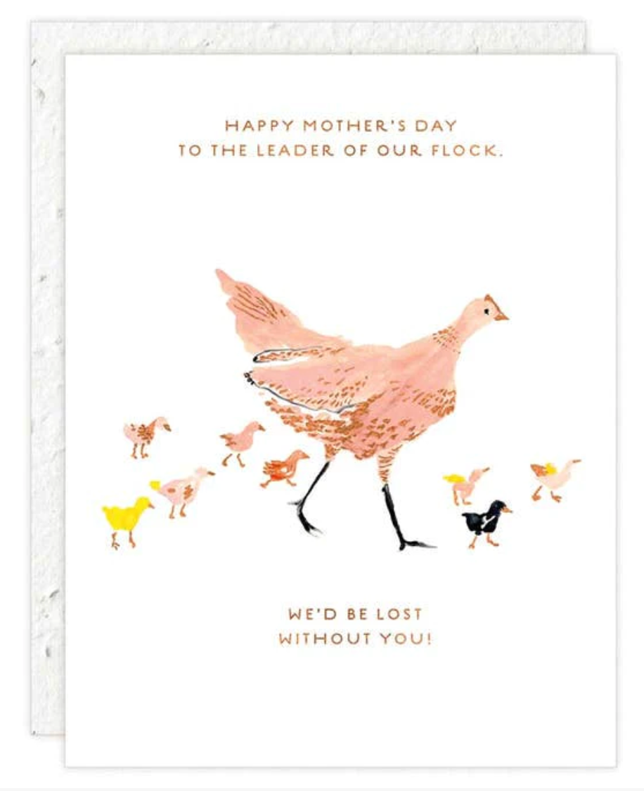 Mother’s Day Hen - Plantable Greeting Card