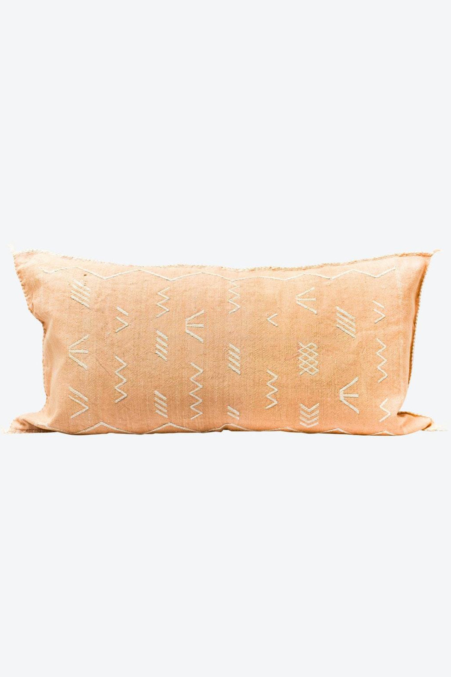 Load image into Gallery viewer, Moroccan Cactus Silk Pillow - XL Lumbar
