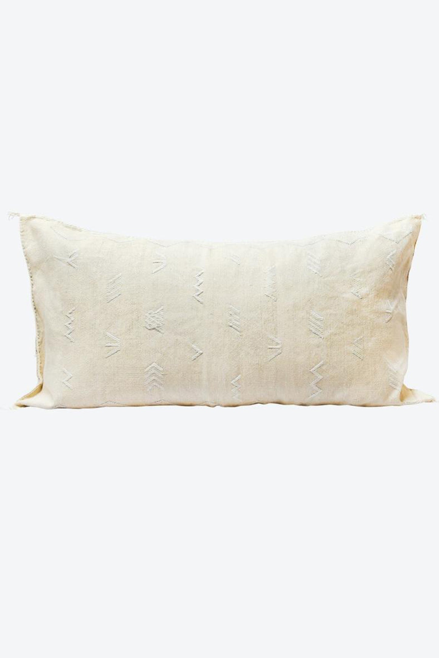 Moroccan Cactus Silk Pillow - XL Lumbar