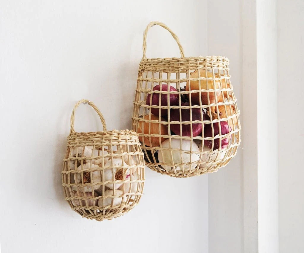 Load image into Gallery viewer, Rattan Produce Basket
