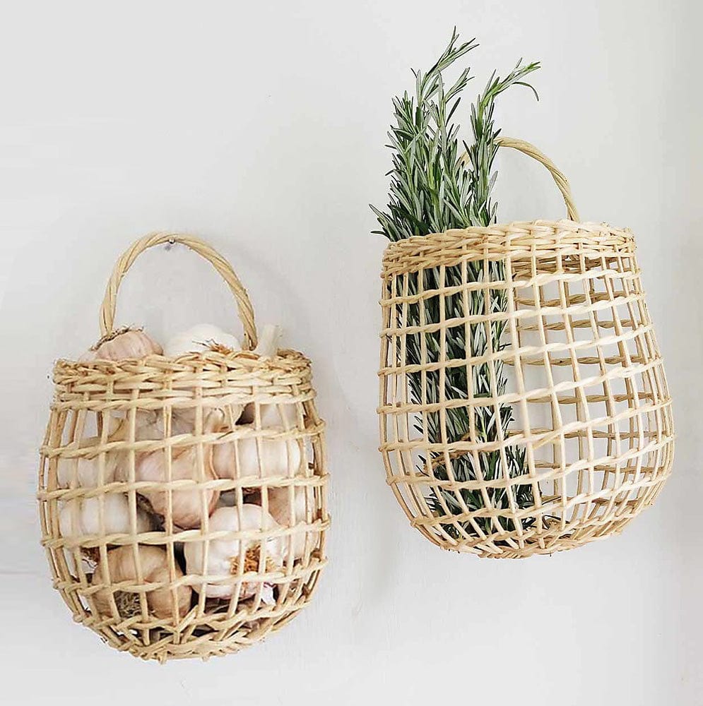 Load image into Gallery viewer, Rattan Produce Basket

