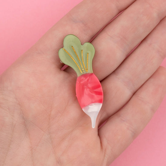 Tiny Radish Hair Clip